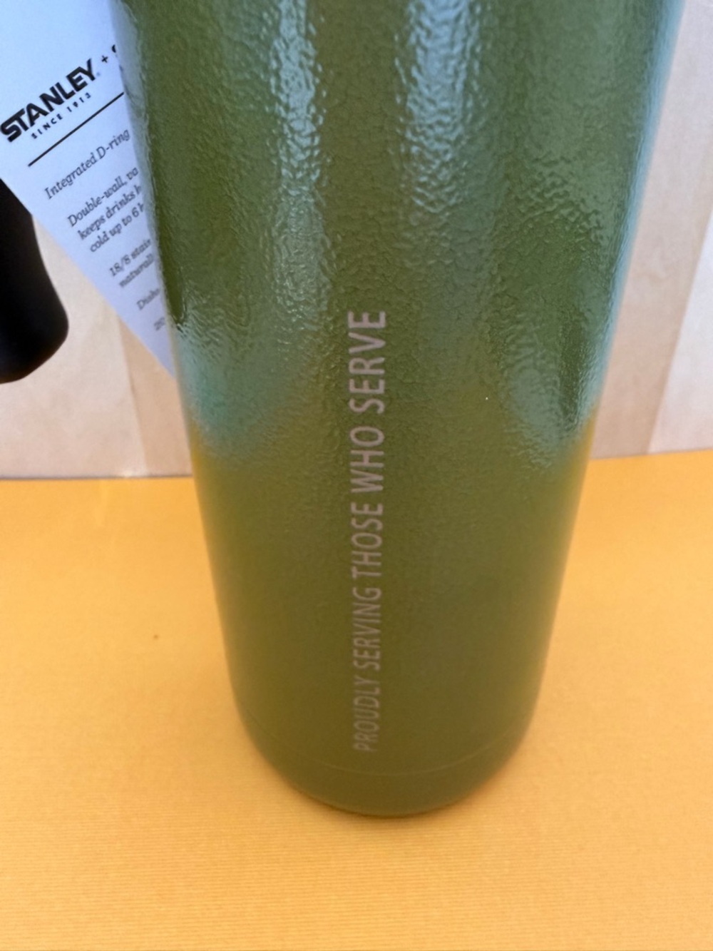 Starbucks Stanley Military Green Steel Tumbler NEW - Picture 13 of 13